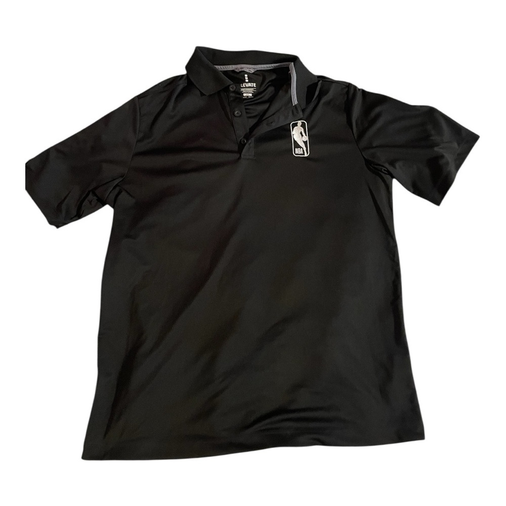Black Polo Shirt Classic Design Short Sleeves